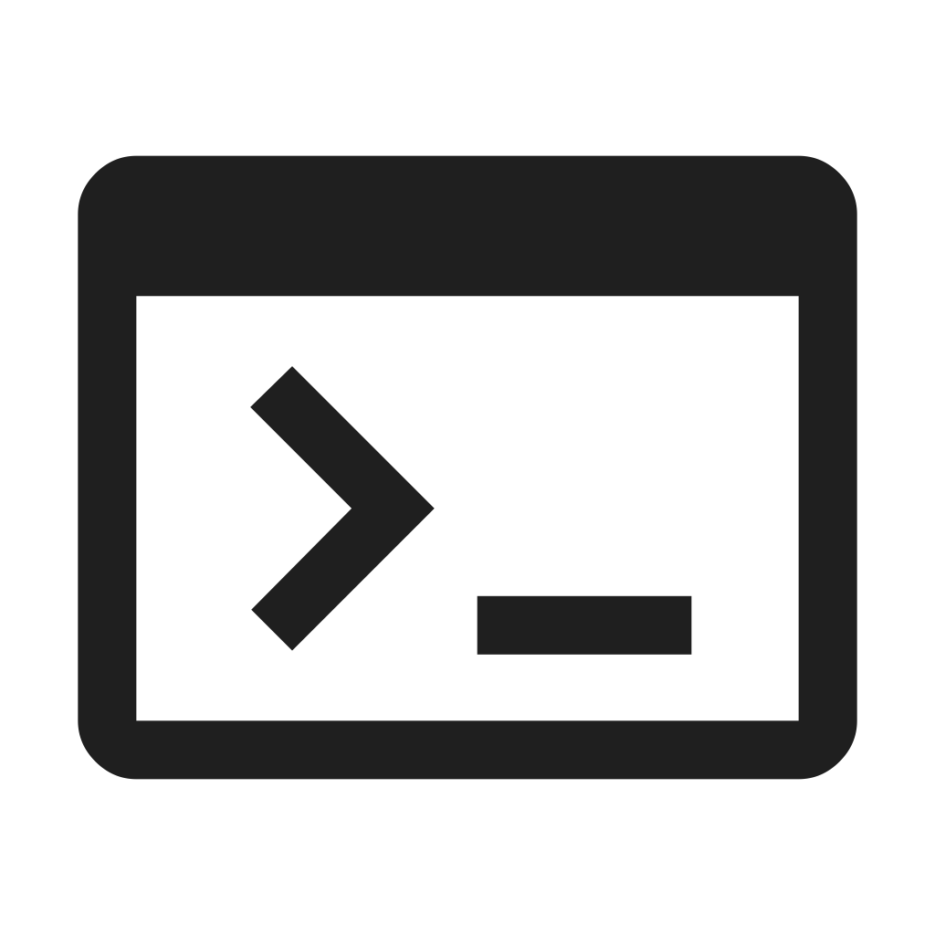 Terminal-Icon, Auswahl der besten Hardware und Software.